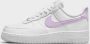 Nike Damesschoenen Air Force 1 '07 Next Nature White White Metallic Silver Doll- Dames White White Metallic Silver Doll - Thumbnail 18