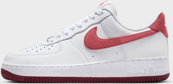 Nike WMNS Air Force 1 '07 SE in Wit Rood