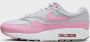 Nike Air Max 1 '87 Wmns Pink Rise Sneakers Dames Metallic Platinum Summit White Pink Rise - Thumbnail 2