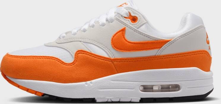 Nike Wmns Air Max 1 '87 Sneakers Dames natural grey safety orange white black maat: 36.5 beschikbare maaten:36.5 37.5 38 39 40.5 41