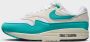 Nike Air Max 1 Wmns Dusty Cactus Sneakers Wit Phantom Coconut Milk Dusty Cactus - Thumbnail 9