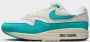 Nike Air Max 1 Wmns Dusty Cactus Sneakers Dames Wit Phantom Coconut Milk Dusty Cactus - Thumbnail 3