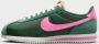 Nike Schoenen Cortez Textile Fir Sail Team Orange Pinksicle- Dames Fir Sail Team Orange Pinksicle - Thumbnail 2