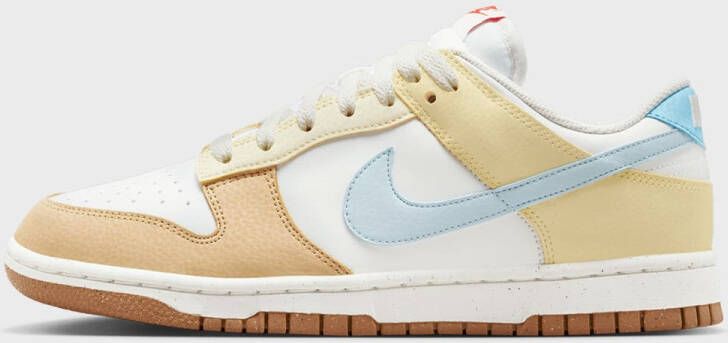 Nike Wmns Dunk Low Next Nature Sneakers Dames white glacier blue aquarius blue maat: 38.5 beschikbare maaten:36.5 37.5 38.5 39 40.5 41