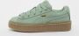 PUMA Fenty Rihanna Creeper Phatty Nubuck Green Fog Sneakers Unisex - Thumbnail 5