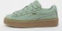 PUMA Fenty Rihanna Creeper Phatty Nubuck Green Fog Sneakers Unisex - Thumbnail 18