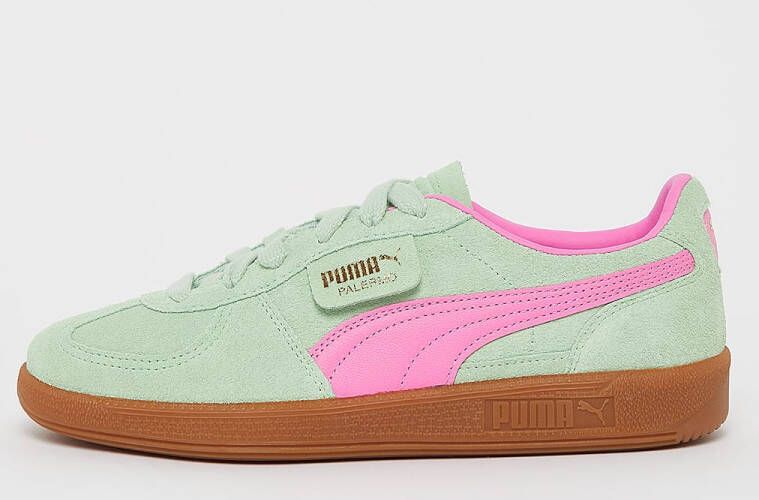 Puma Palermo Sneakers Dames fresh mint fast pink maat: 37 beschikbare maaten:36 37 38.5 39 40 37.5