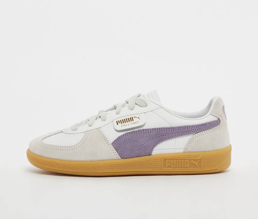 Puma Palermo Leather in wit formaten: 37.5