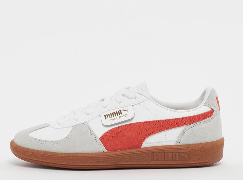 Puma Palermo Lth Jr Lifestyle in wit formaten: 38.5