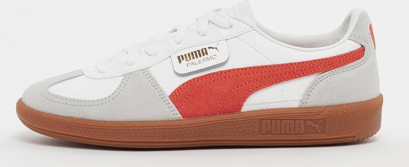 Puma Palermo Lth Jr Lifestyle in wit formaten: 38.5