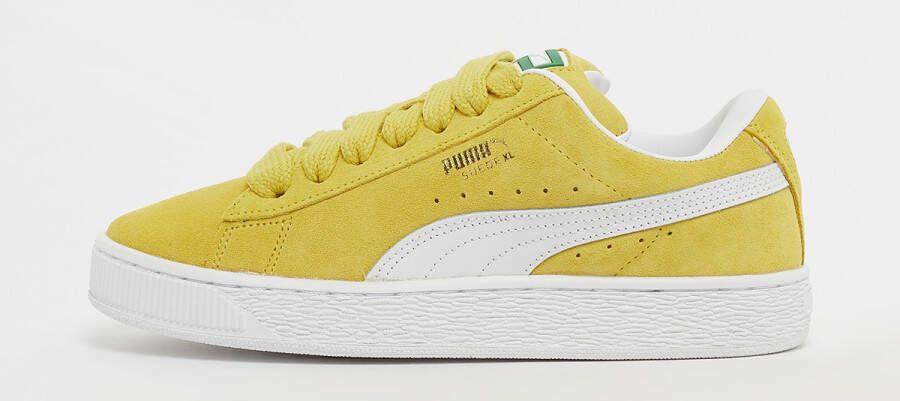 Puma Suede XL Jr fresh pear white in geel formaten: 38.5