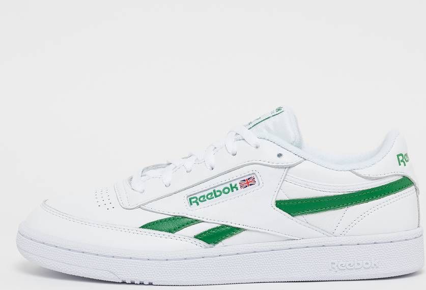 Reebok Club C Revenge Mu White glen Green Fashion sneakers Schoenen weiß maat: 41 beschikbare maaten:41