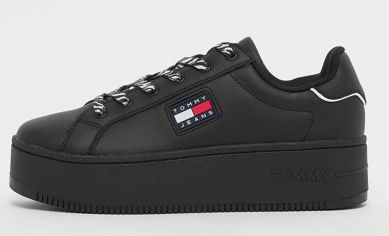 TOMMY JEANS Plateausneakers TJW FLATFORM ESS vrijetijdsschoen lage schoen veterschoen met gepolsterde schacht - Foto 2