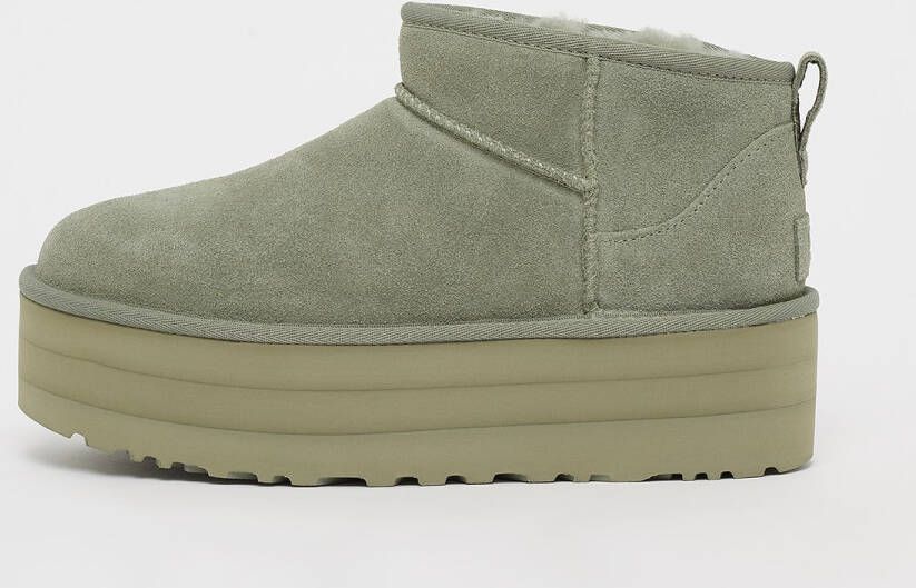 Ugg Classic Ultra Mini Platform in groen formaten: 41