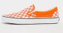 Vans Geruite Slip-on Sneaker Oranje Tijger Orange Heren - Thumbnail 2