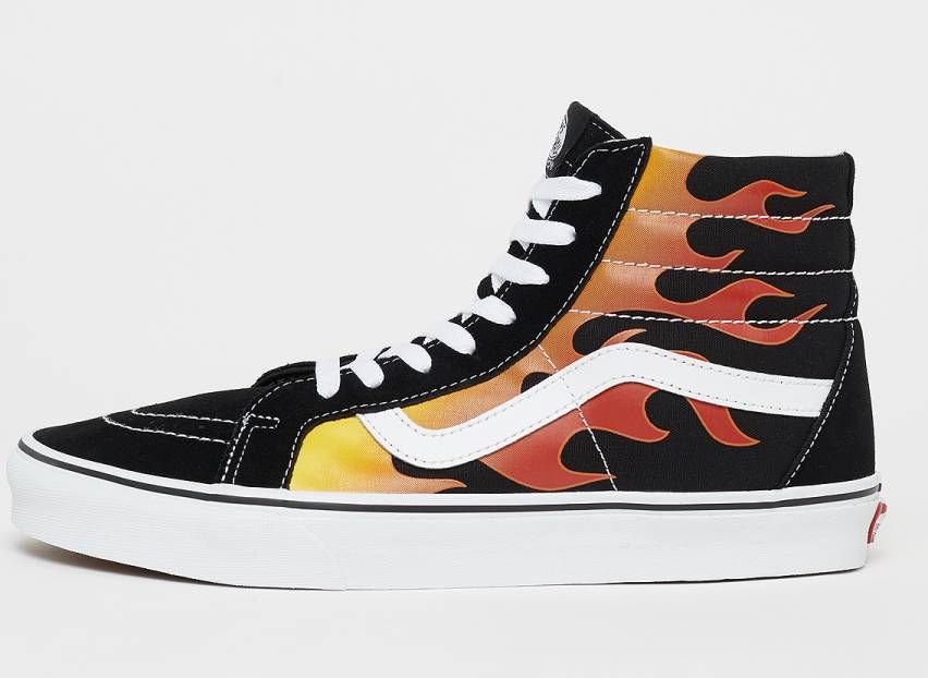 Vans Ua Sk8-Hi Reissue (Flame) (Flame)Black Black Tr Wht - Foto 6