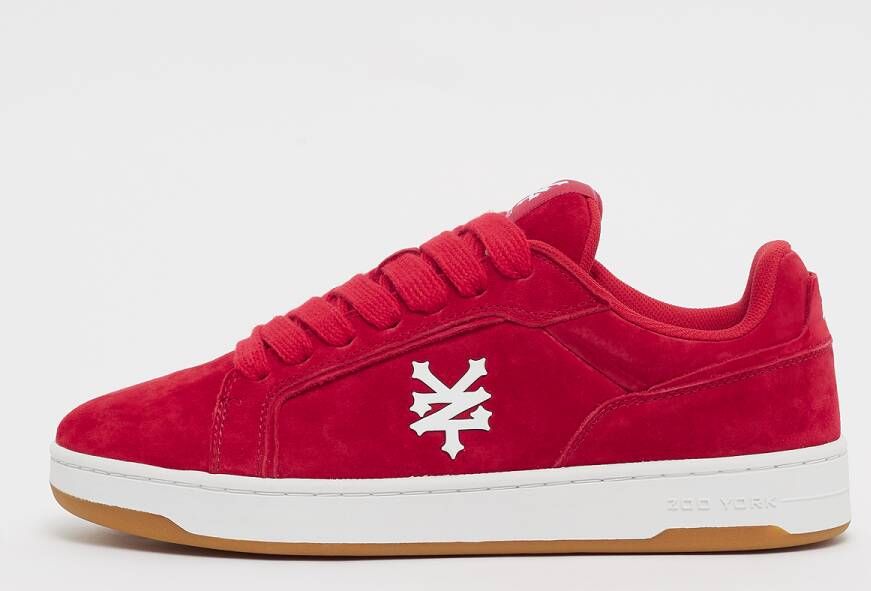 ZOO YORK Highbridge Sneakers Schoenen red white gum maat: 42.5 beschikbare maaten:41 42.5 43 44.5 45 46