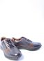 Australian Sneaker Hatchback Leather 15.1607.02-S12 Blue Tan - Thumbnail 5