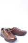 Australian Stijlvolle leren sneakers met rits en veters Brown Heren - Thumbnail 5