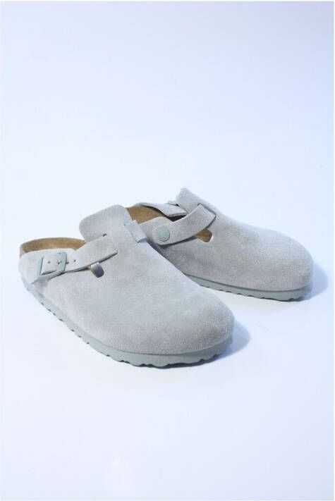 Birkenstock Dames slippers grijs