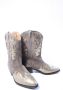 DWRS LABEL Bella Elefante Smoke Grijs Suede Cowboy laarzen Dames - Thumbnail 2