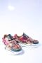 DWRS LABEL DWRS Jupiter tweed beige fuchsia Beige Leer Lage sneakers Dames - Thumbnail 4