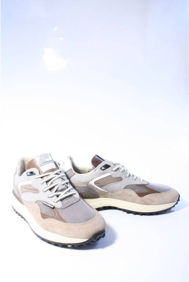 Floris van bommel Heren sneakers taupe