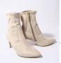 Gabor Beige Textiel Mode Bootie Beige Dames - Thumbnail 2