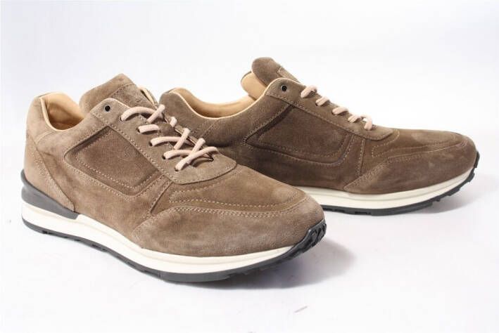 Greve Heren sneakers taupe