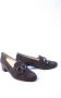 HASSIA Bruin Suède Loafers met Kettingdetail Brown Dames - Thumbnail 2