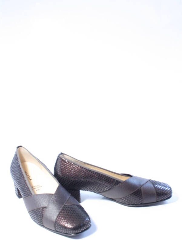 Hassia Dames pumps bruin