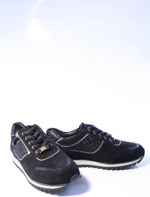 Hassia Dames sneakers zwart