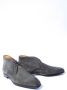 Magnanni 20105 Business half-hoogNette herenschoenen Groen - Thumbnail 2