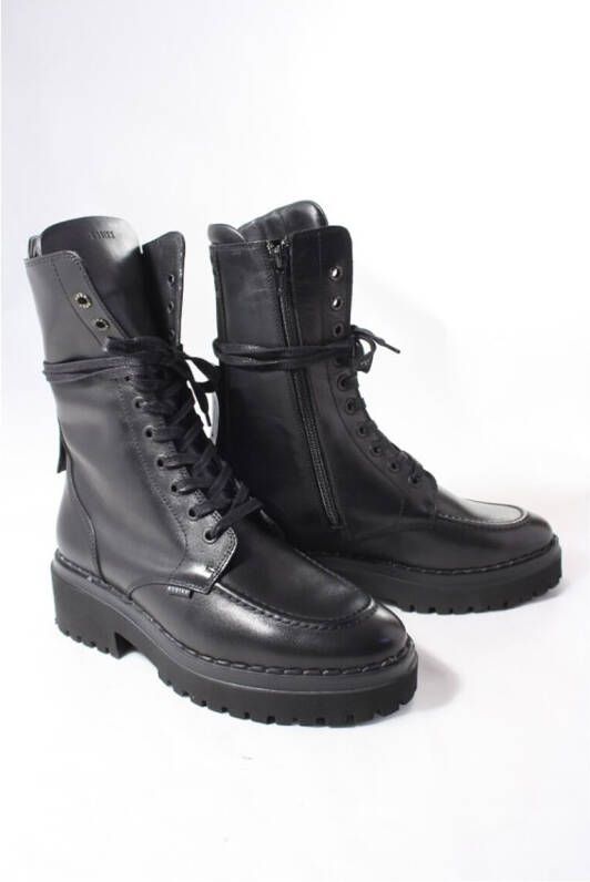 Nubikk Dames biker boots zwart