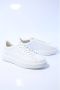 NUBIKK Lage Sneakers Heren Vince Tora Heren Maat: 48 Materiaal: Leer Kleur: Wit - Thumbnail 3