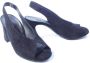 PAUL GREEN Slingbacks Dames 6038 Maat: 38 5 Materiaal: Suède Kleur: Zwart - Thumbnail 4