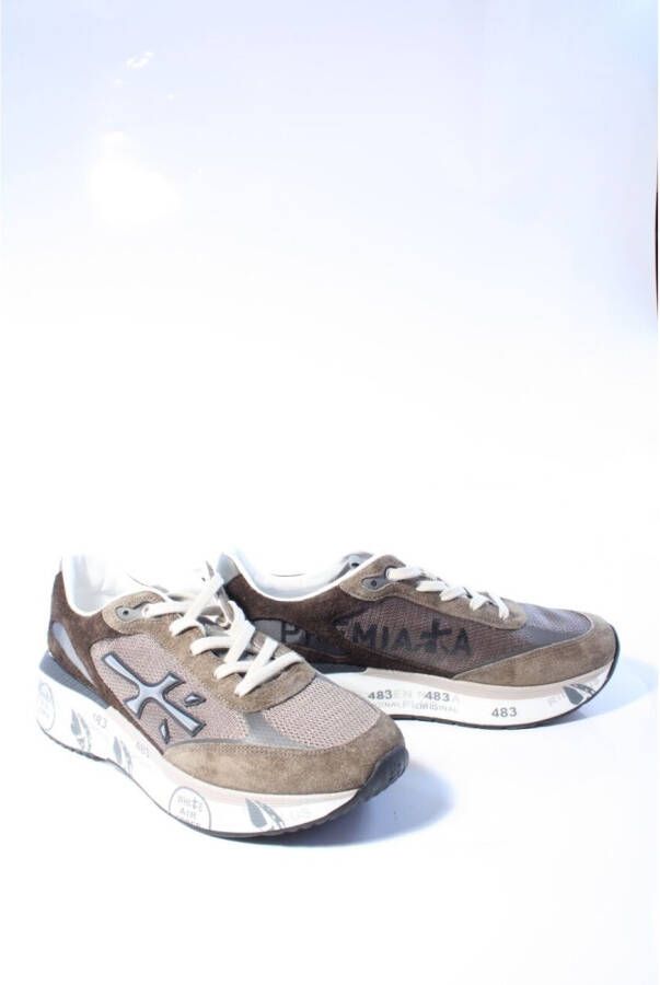 Premiata Heren sneakers taupe