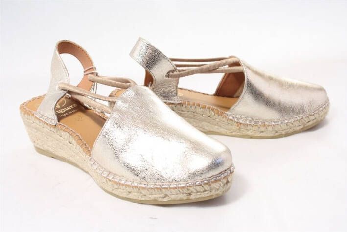 Viguera Dames espadrilles goud