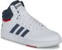 Adidas Sportswear Hoops 3.0 Mid Classic Vintage Schoenen Unisex Wit - Thumbnail 3