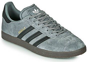 Adidas Originals Gazelle Heren Grey Four Core Black Gum5 Black Heren Schoenen