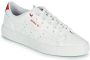 Adidas Stijlvolle lage schoen in Cloud White Scarlet Zwart White Dames - Thumbnail 2