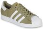 Adidas Originals Superstar sneakers kaki wit goud - Thumbnail 4