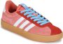 Adidas Sportswear VL Court sneakers oranjerood lichtblauw wit - Thumbnail 4