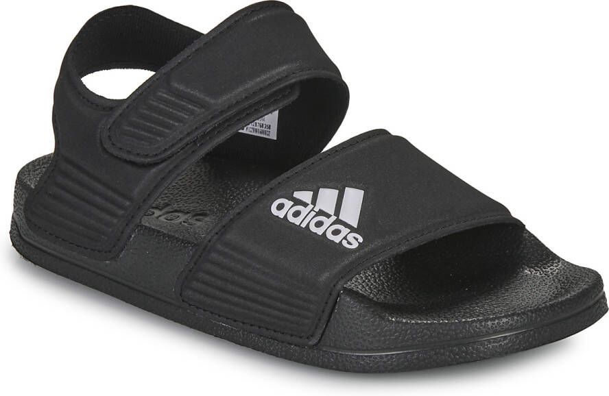 Adidas Sportswear Adilette Sandal sandalen zwart wit Rubber 34 Schoenen