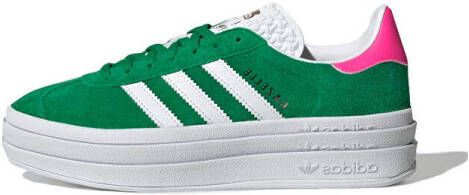 Adidas Sneakers Gazelle Bold Green Lucid Pink