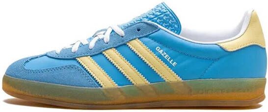 Adidas Sneakers Gazelle Indoor Semi Blue Burst Almost Yellow