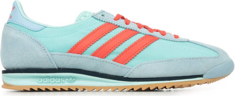 Adidas Originals SL 72 Semi Flash Aqua Bright Red Clear Sky- Semi Flash Aqua Bright Red Clear Sky