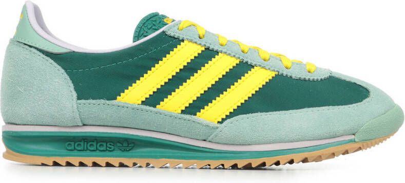 Adidas Originals SL 72 Active Green Yellow Hazy Green- Active Green Yellow Hazy Green