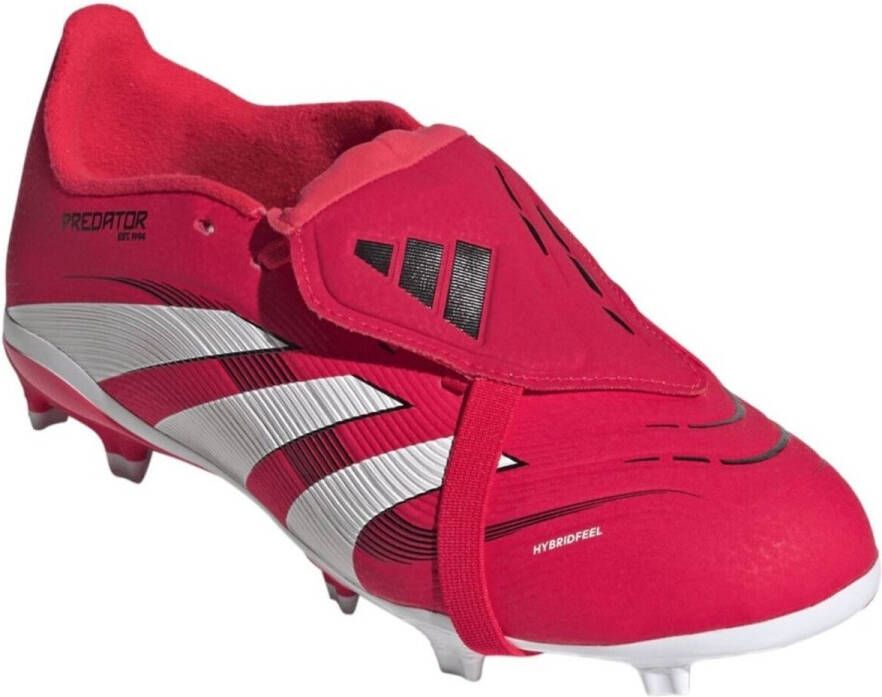 Adidas Perfor ce Predator League Fold-Over Tongue Firm Ground Voetbalschoenen Kids Kinderen Rood