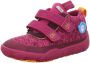 Affenzahn Kid's Happy Smile Knit Lowboot Vogel Sneakers purper - Thumbnail 1